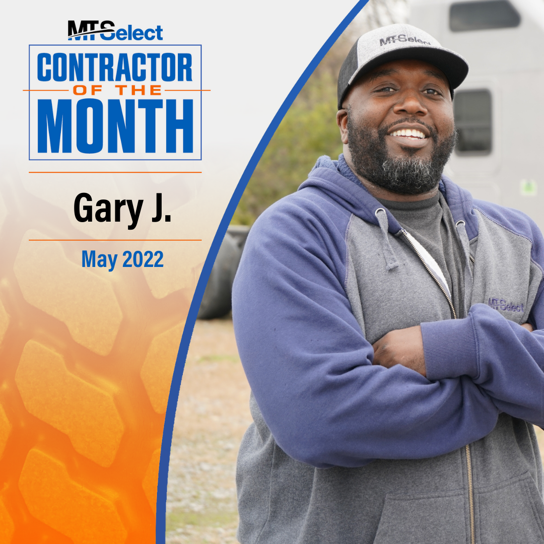 May Contractor of the Month-Gary J.